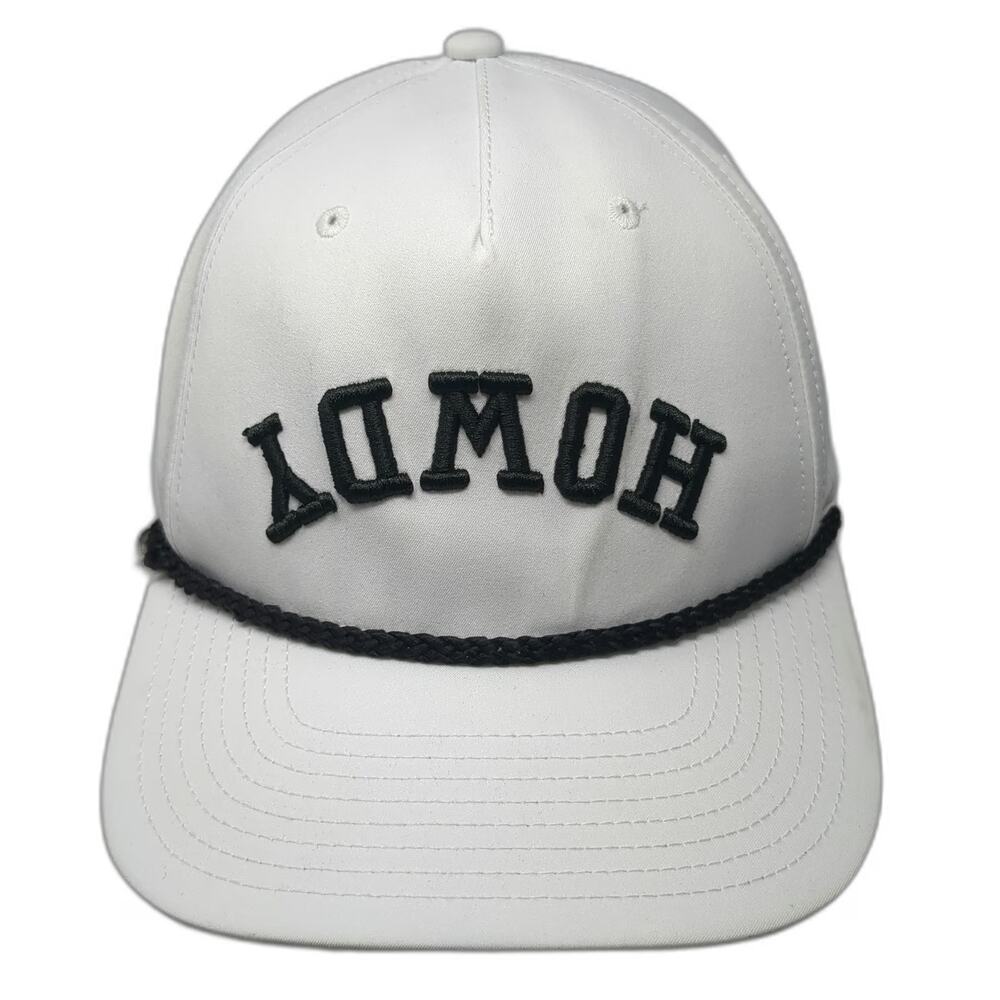 Richardson 5 Panel White One Size Snapback Rope Performance Howdy Graphic Hat